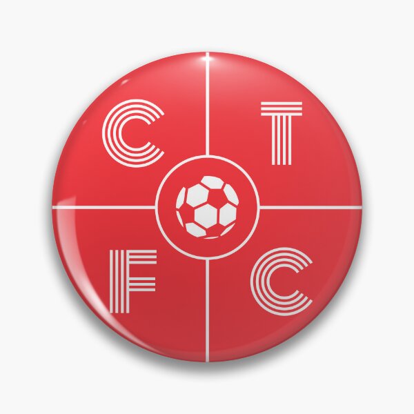 Item preview, Crawley Town CTFC Circle Minimalist Artwork designed and sold by kakarikihill.