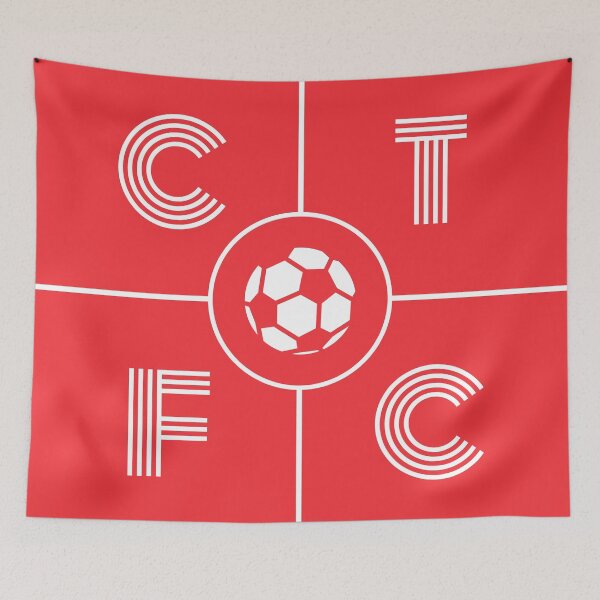 Item preview, Crawley Town CTFC Circle Minimalist Artwork designed and sold by kakarikihill.