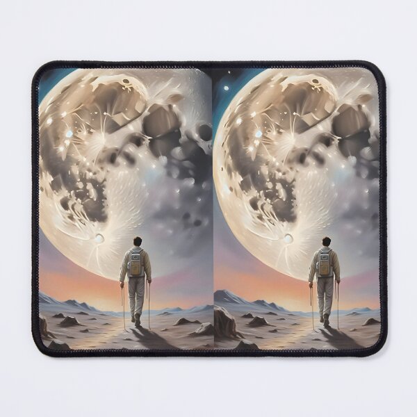 Item preview, Lunar Stroll: A Man's Journey Among the Stars designed and sold by Leader Designer.
