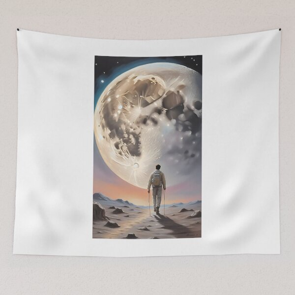 Item preview, Lunar Stroll: A Man's Journey Among the Stars designed and sold by Leader Designer.
