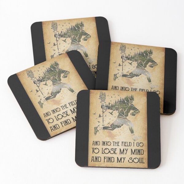 Item preview, Lacrosse And into the field i go to lose my mind and find my soul  designed and sold by SameeraDammeyer.