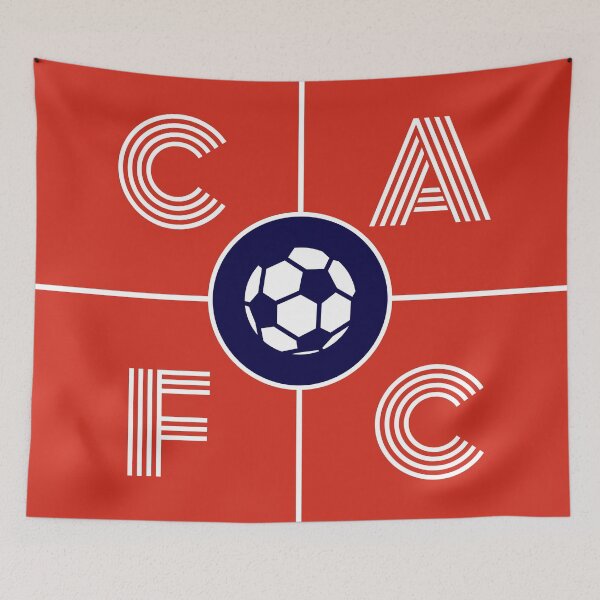 Aperçu de l'œuvre Crewe Alexandra Circle CAFC Œuvre d’art minimaliste créée et vendue par kakarikihill.
