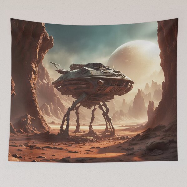 Item preview, Alien spaceship failed on a distant planet designed and sold by Marcu Ioachim.