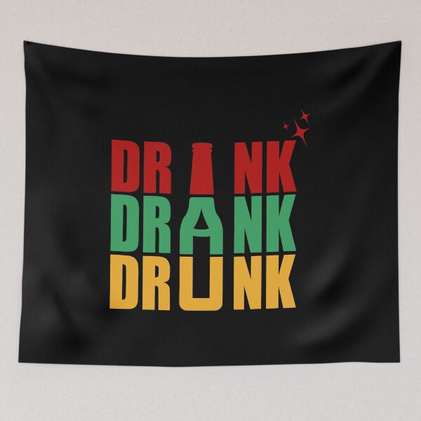Item preview, most likely to drink all the wine Drink Drank Drunk designed and sold by Gravy-tee07.
