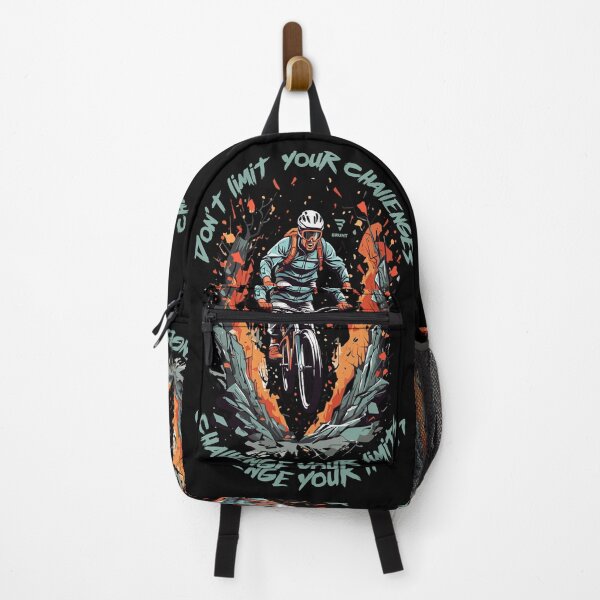 Item preview, Don't  limit your challenges, challenge your limits. Biking gift idea designed and sold by BRUNTadventures.