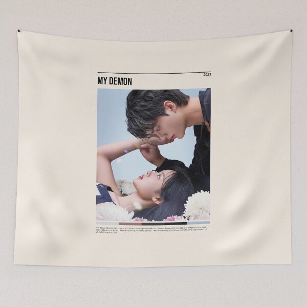 Item preview, My Demon, Minimalist kdrama (2023) designed and sold by PinkandP.