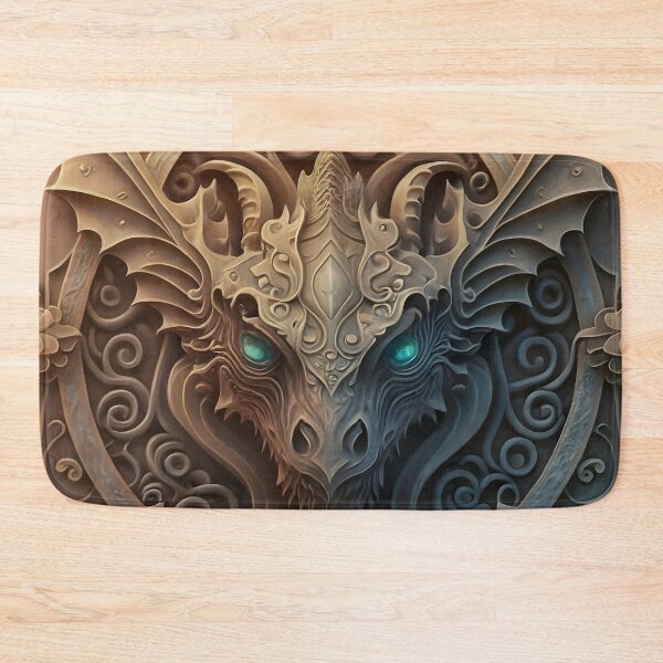 Item preview, Medieval Stone Gargoyle Dragon Carving designed and sold by DragonRealms.