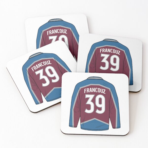 Item preview, Pavel Francouz Colorado jersey designed and sold by Tarroi.