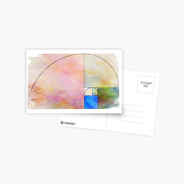 Item preview, Golden ratio spiral Fibonacci numbers designed and sold by JosiART21.