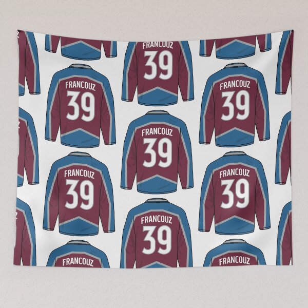 Item preview, Pavel Francouz Colorado jersey designed and sold by Tarroi.