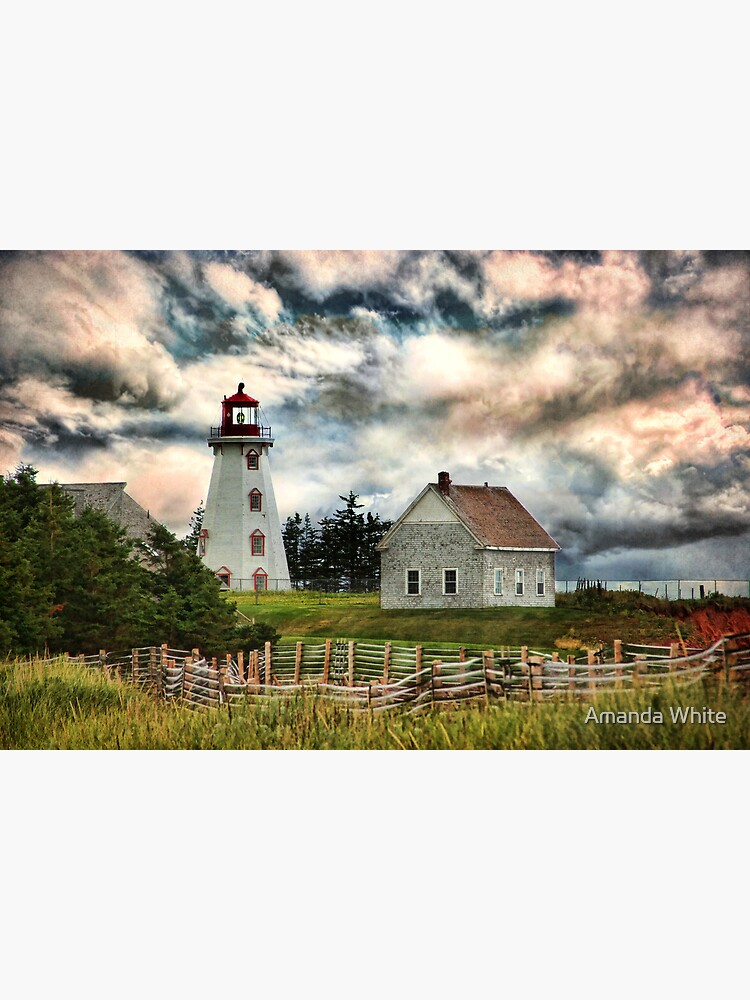 "Panmure Island Lighthouse, PEI" Photographic Print for Sale by AJ500