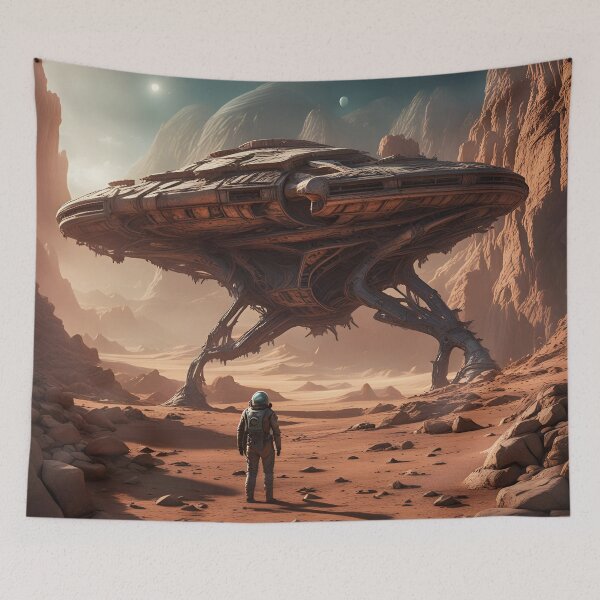 Item preview, Discovery of an abandoned alien ship designed and sold by Marcu Ioachim.