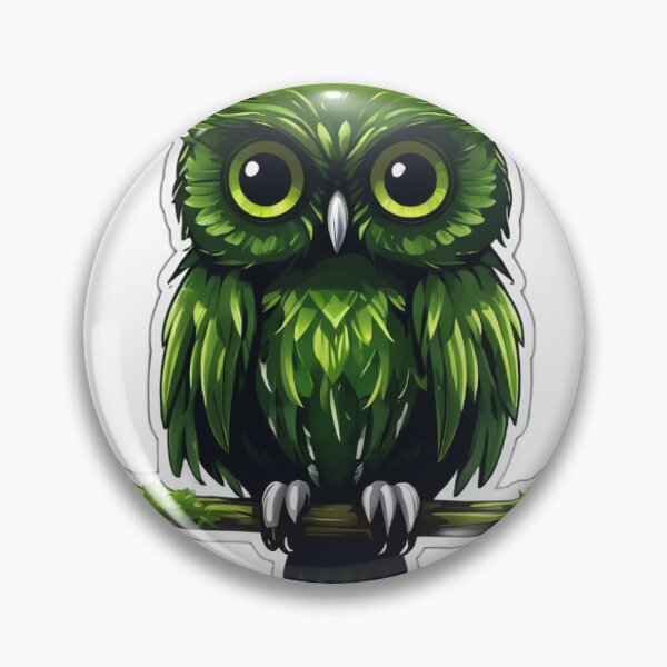 Item preview, Owl stickers designed and sold by Schwegler-Elias.