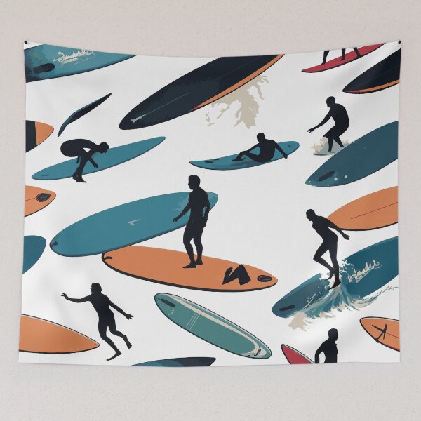Item preview, Ocean Rhythms: A Symphony of Surf and Soul designed and sold by Nandana-SEN.