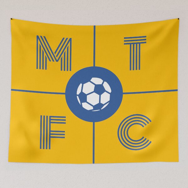 Item preview, Mansfield Town MTFC Circle Minimalist Artwork designed and sold by kakarikihill.