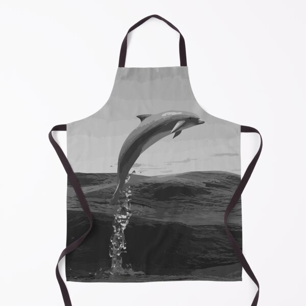 Item preview, Dolphin Illustration - Gray designed and sold by OG-Graphics.