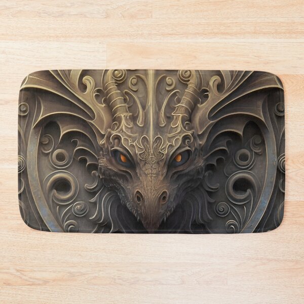 Item preview, Medieval Stone Gargoyle Dragon Carving designed and sold by DragonRealms.