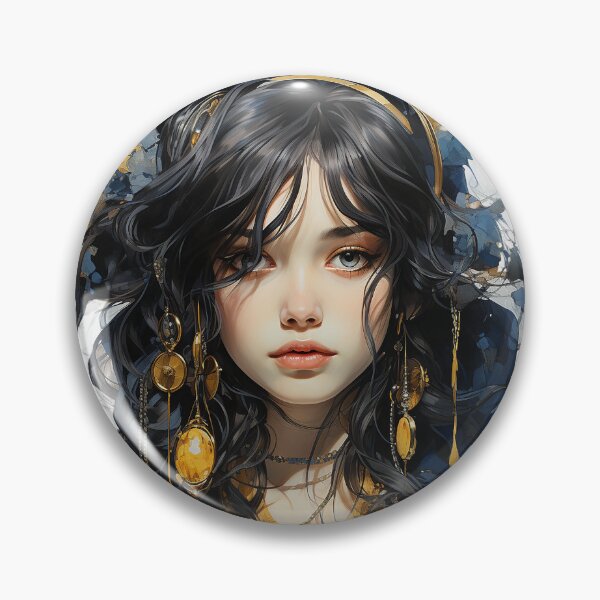 Item preview, Brooding crisp neo-pop girl designed and sold by franckay1.