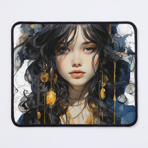 Item preview, Brooding crisp neo-pop girl designed and sold by franckay1.