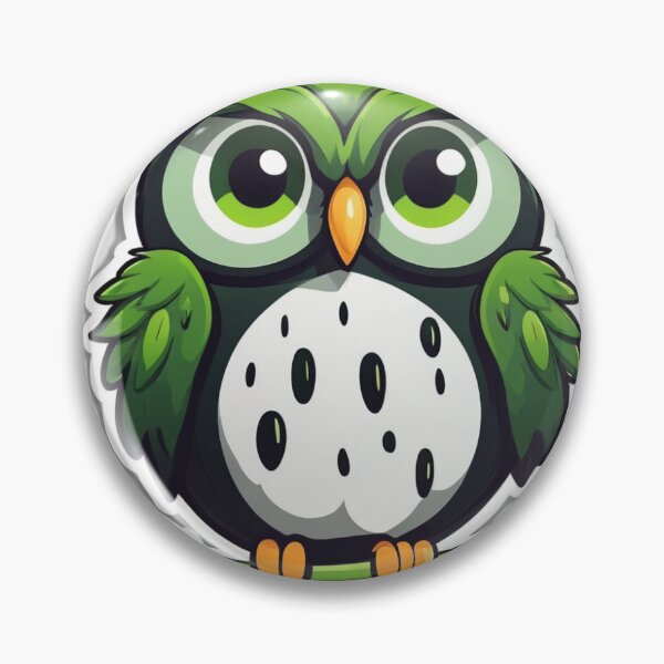 Item preview, Owl stickers designed and sold by Schwegler-Elias.