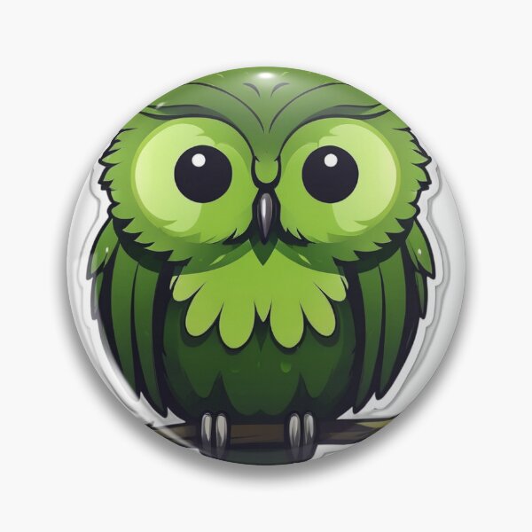 Item preview, Owl stickers designed and sold by Schwegler-Elias.