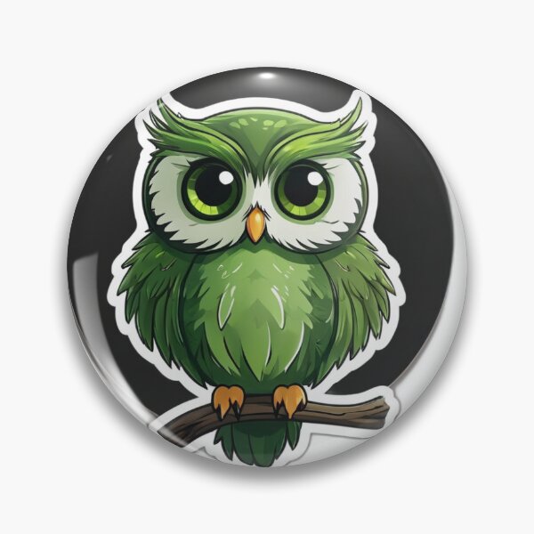 Item preview, Owl stickers designed and sold by Schwegler-Elias.