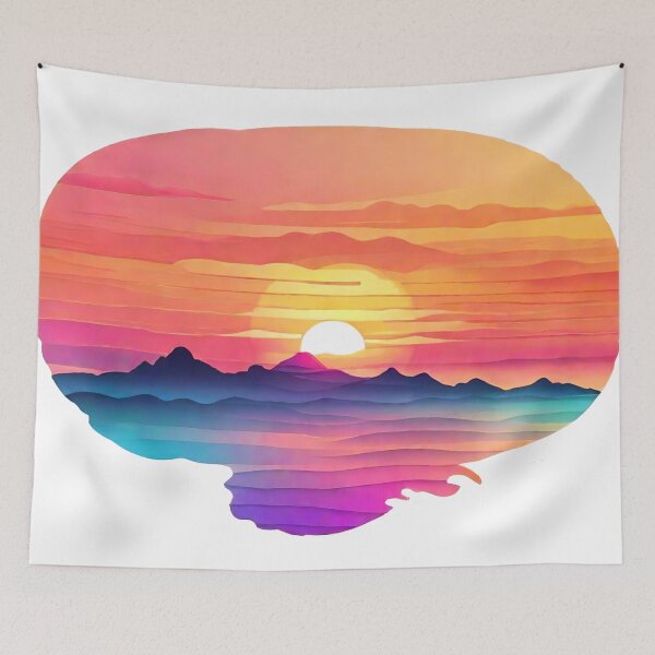 Item preview, Sunset Symphony: Mastering Gradient Colors for Stunning Art (164) designed and sold by WASjourney.