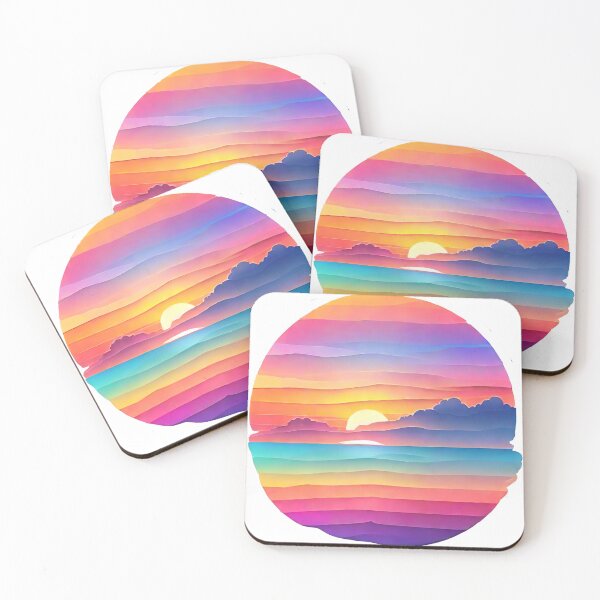 Item preview, Sunrise Euphoria: Unveiling the Beauty of Gradient Inspirations (165) designed and sold by WASjourney.