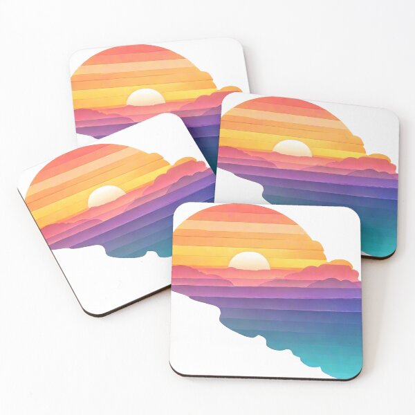 Item preview, Vivid Dawn: Creating a Captivating Sunset Gradient Artwork (166) designed and sold by WASjourney.