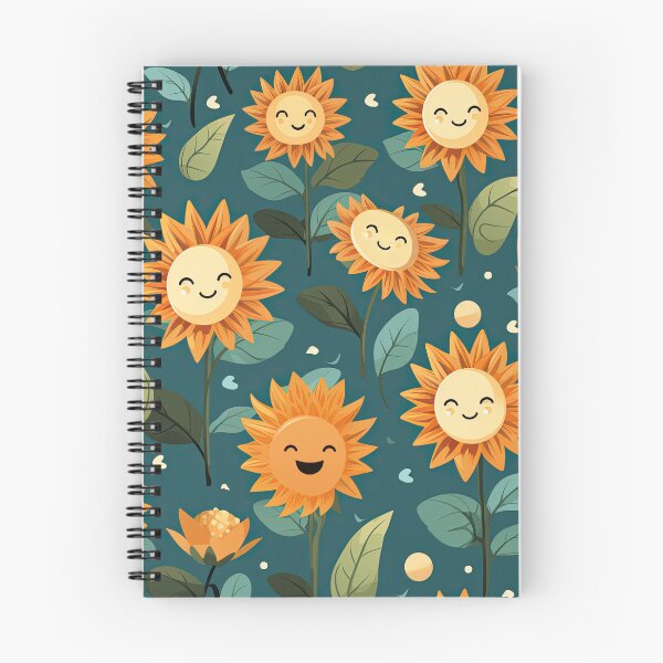 Item preview, Sunflower Serenade Seamless Pattern designed and sold by Purr- Paradise.