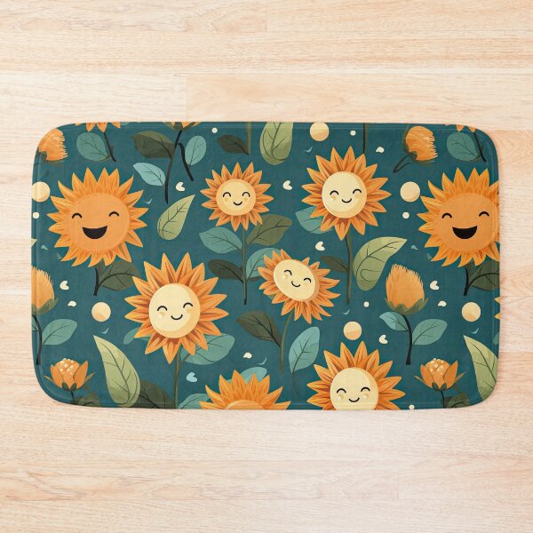 Item preview, Sunflower Serenade Seamless Pattern designed and sold by Purr- Paradise.