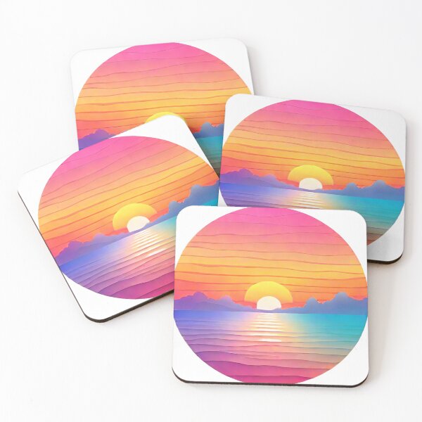 Item preview, Sunset Serenade: Exploring Gradient Colors in Design Artistry (168) designed and sold by WASjourney.