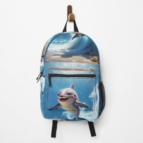 Item preview, Adorable Smiling Dolphin Delights in the Sea designed and sold by Fenomena Designs.