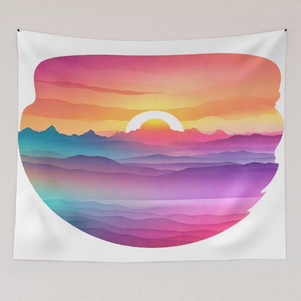 Item preview, Dusk Palette: Unleashing the Power of Sunset Gradient Creations (169) designed and sold by WASjourney.