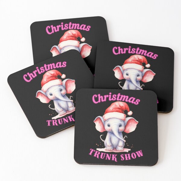 Item preview, Christmas Trunk Show. elephant saying designed and sold by ElephantVibes.