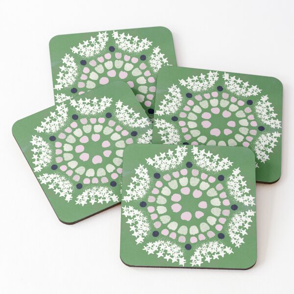 Item preview, Elderberries green designed and sold by Wallmoa.