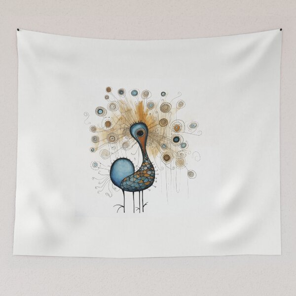 Item preview, Elegance Unfurled: Peacock designed and sold by marrychou.