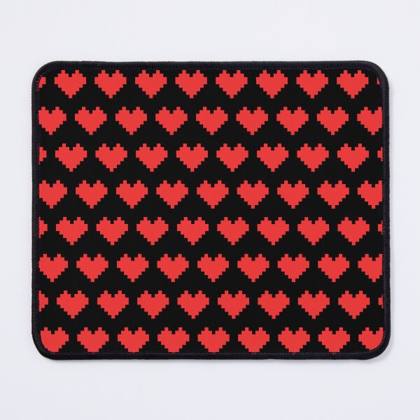 Item preview, 8-Bit Retro Gaming Hearts Pattern designed and sold by Vincent White.