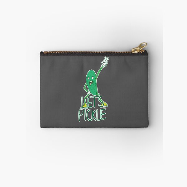 Item preview, Let's Pickle - Rock Out Pickle Man in Grey designed and sold by Vincent White.