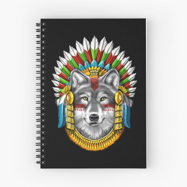 Item preview, Wolf Aztec Warrior designed and sold by underheaven.