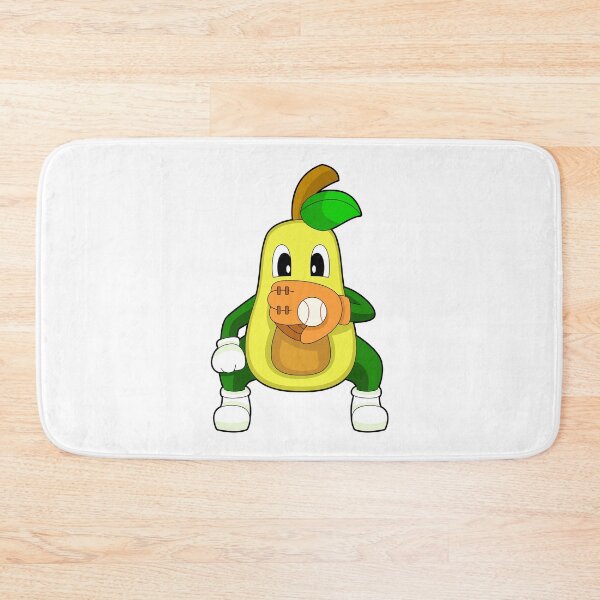 Item preview, Avocado Baseball Baseball glove Sports designed and sold by Snabdesign84.