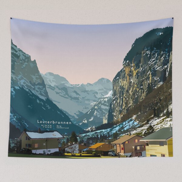 Artikelvorschau, Fenster der Welt: Lauterbrunnen - Typ i entworfen und verkauft von anuaramir.