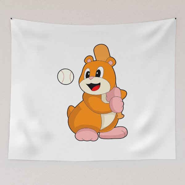Item preview, Hamster Baseball Baseball bat  designed and sold by Snabdesign84.