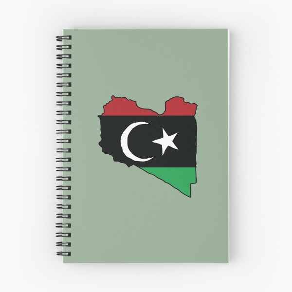 Item preview, Libya country shape flag designed and sold by Rachael Taylor.