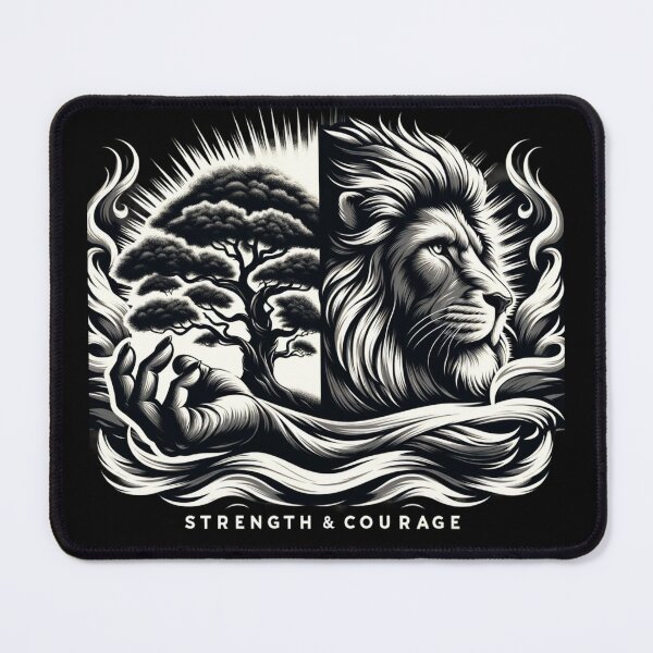 Item preview, The Strength and Courage of Nature designed and sold by ArtFeverShop.