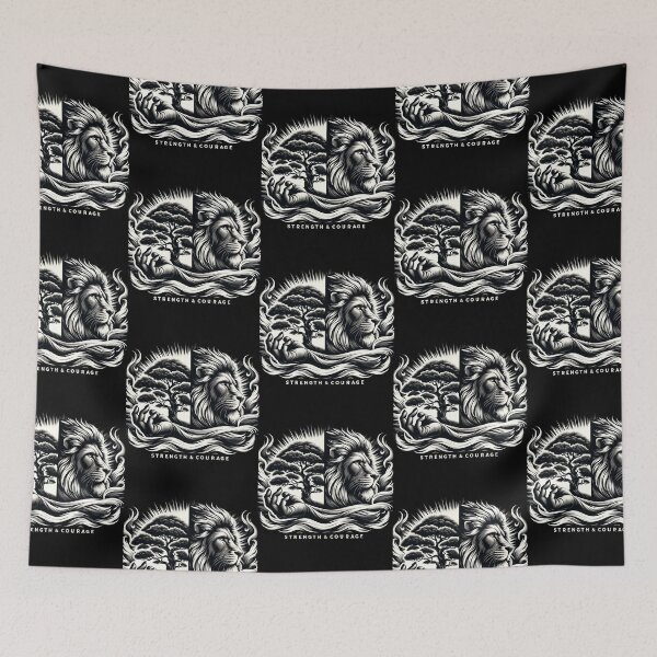Item preview, The Strength and Courage of Nature designed and sold by ArtFeverShop.