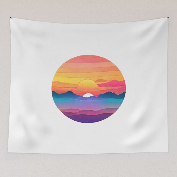 Item preview, Golden Hour Gradients: Capturing the Essence of Sunsets (174) designed and sold by WASjourney.