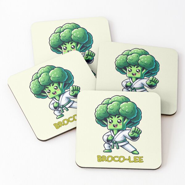 Item preview, Karate Veggie - The Broco-Lee Champion designed and sold by RuyaFab.