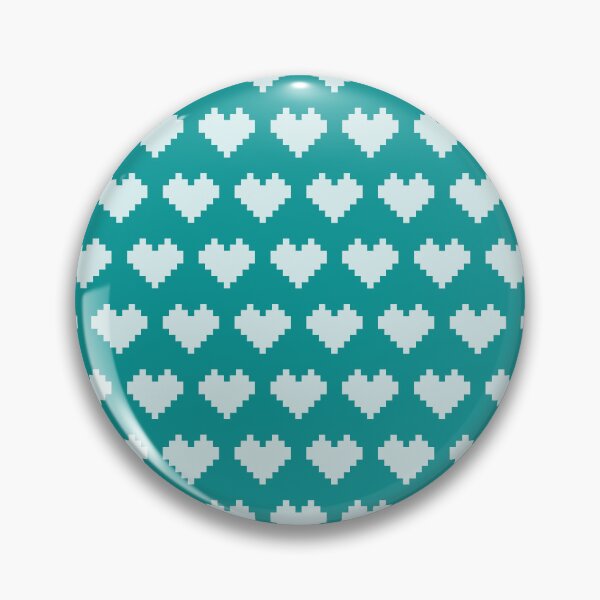 Item preview, 8-bit Heart in Teal designed and sold by Vincent White.