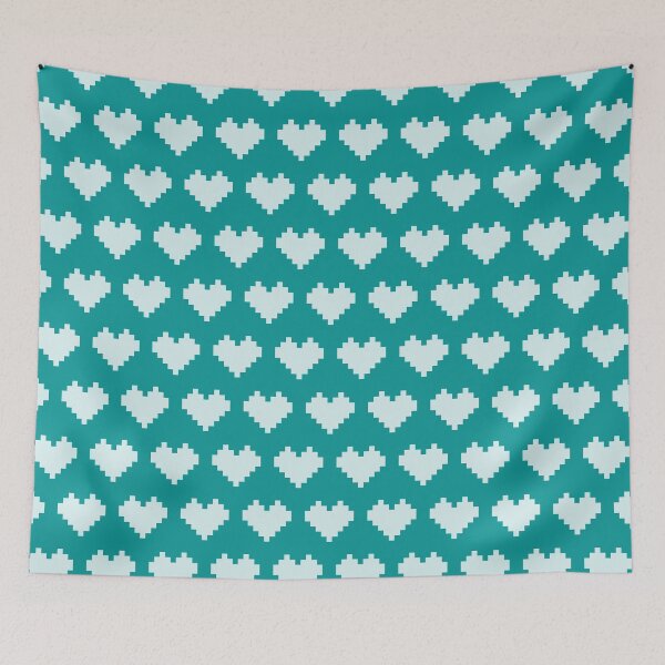 Item preview, 8-bit Heart in Teal designed and sold by Vincent White.